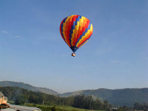Passeio de Balão em São Lourenço - MG